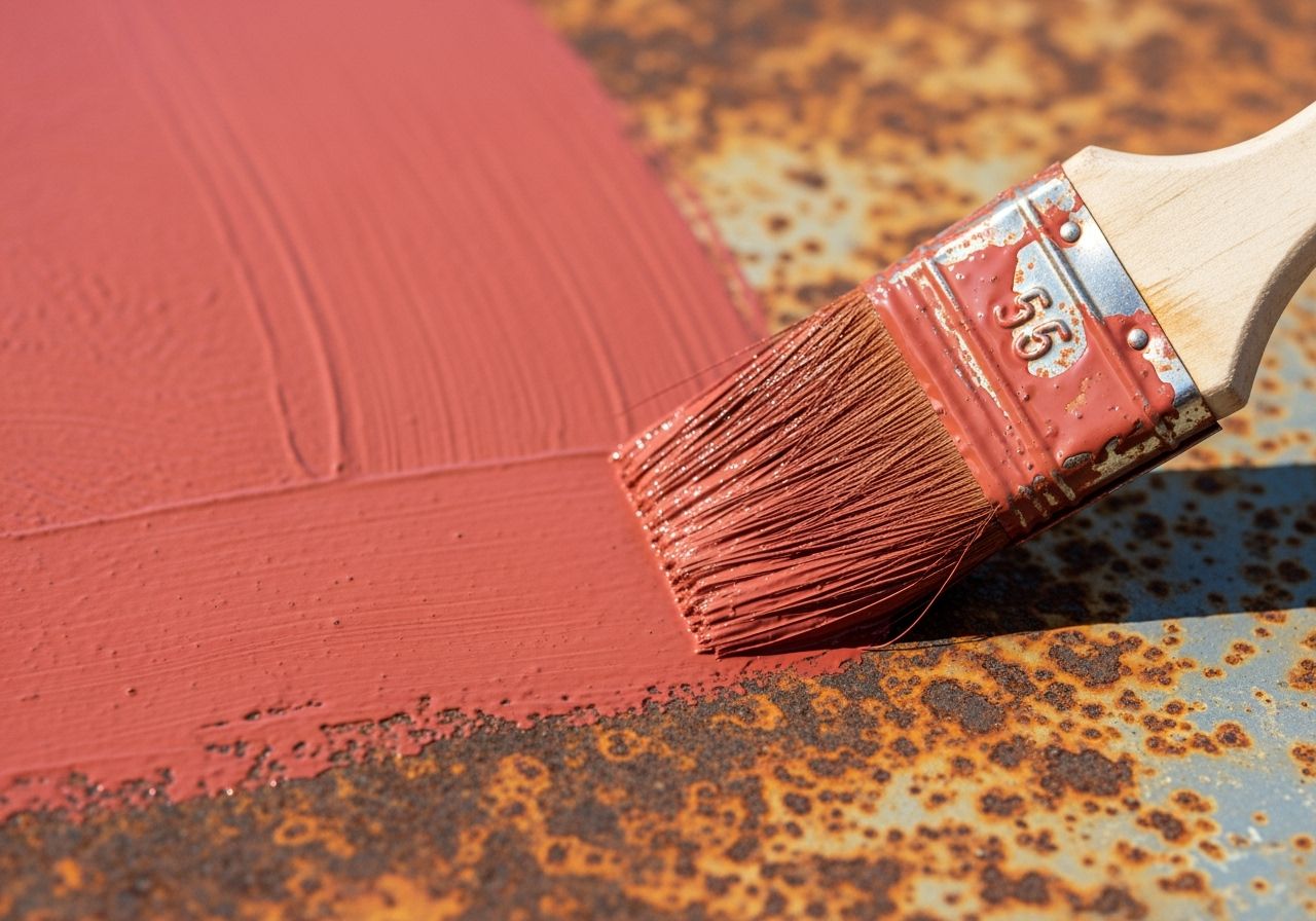 kovové čistenie a natieranie zabezpečuje odolnosť povrchu proti korózii